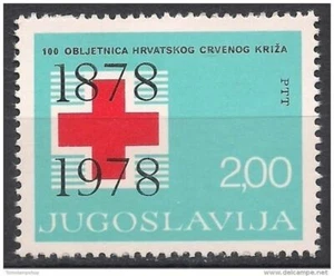 Yugoslavia 1978 Croatic Red Cross Centenary MNH - Picture 1 of 1