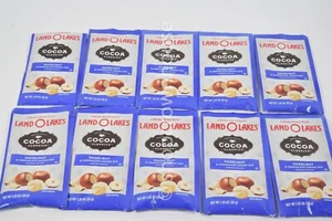 10 Land O Lakes HAZELNUT & CHOCOLATE Hot Cocoa Mix Gluten Free 1.25oz 05/01/2025 - Picture 1 of 3