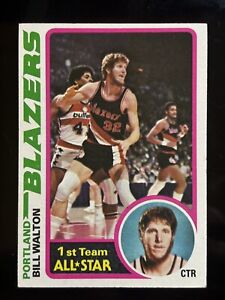 1978-79 Topps Basketball Bill Walton 1st Team All Star Card #1 FREE SHIPPING