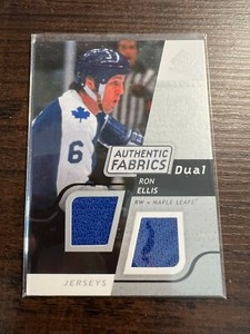 A79,460 - 2008-09 SP Game Used Dual Authentic Fabrics #AFRE Ron Ellis Jersey