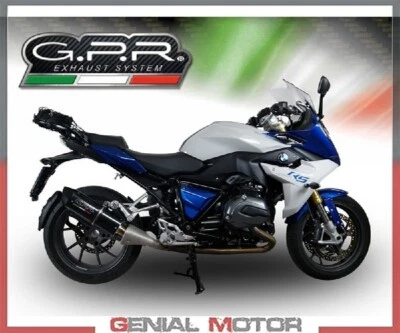 Terminale di Scarico GPR FURORE EVO4 NERO Omologato BMW R 1200 RS LC 2017 > 2019 Foto 1 de 4