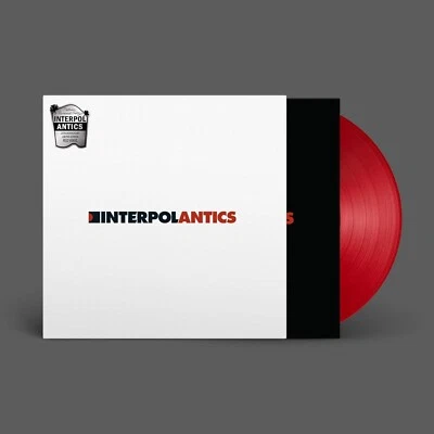 INTERPOL- Antics LP (NEW SEALED 2024 Red Coloured Vinyl Reissue) 2004 Album - Image 1 of 3