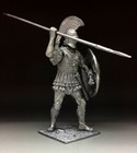 Tin toy soldiers Greece. Warrior Greek phalanx phalanx 54mm 1/32 White Metal Kit