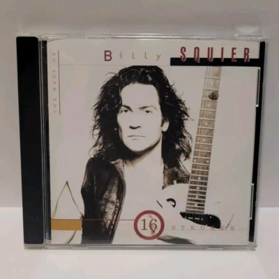 Billy Squier - 16 Strokes: The Best Of Billy Squier CD, 1995. Excellent Like New - Image 1 of 3