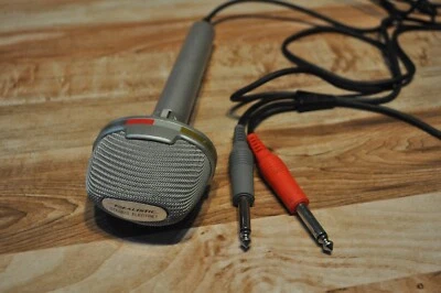 Realistic Electret Condenser Stereo Microphone Mic 33-919A Dual Pattern - Image 1 of 4