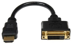 STARTECH - HDMI Mannetje naar DVI-D Vrouwtje 0,2m - Afbeelding 1 van 1