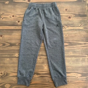 Pantaloni della tuta ragazzo Hurley H2O-DRI grigio erica joggers taglia 7 Activewear - Foto 1 di 6