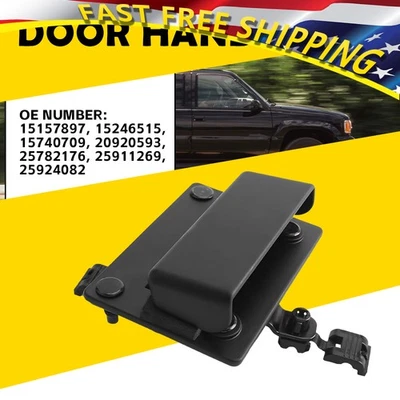 Manija de pestillo de puerta negra para GMC Savana 1500 2500 3500 1996-2010 furgoneta 15246515 Foto 1 de 4