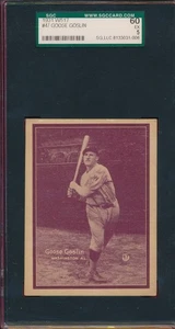light purple 1931 W517 #47 Goose Goslin  SGC 60 (5) EX - Picture 1 of 2