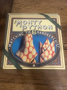 Monty Python Matching Tie & Handkerchief LP record VG 1975 Arista FSH vintage - Picture 1 of 17