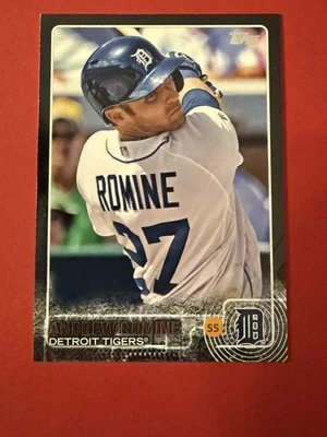 ANDREW ROMINE DETROIT TIGERS #US137 - TOPPS UPDATE 2016 Black /64 - Image 1 of 2