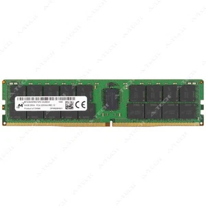 Micron 64GB DDR4-3200 PC4-25600 ECC RDIMM Server Memory RAM MTA36ASF8G72PZ-3G2B2 - Picture 1 of 2