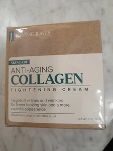 Joanne Jones Anti Aging Collagen Tightening Cream New Sealed 2 Oz - Picture 1 of 8