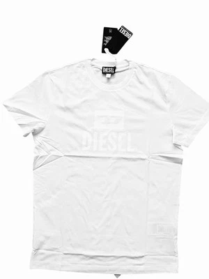 Diesel T Diego тон мужской логотип футболка с Ярлыками $80 белый размер L - Изображение 1 из 4