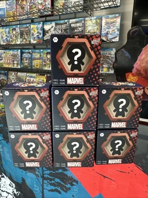 WOW Marvel Nano Pods - Lot of 7 Boxes Collect Connect Display BLIND Box Sealed. - Изображение 1 из 3
