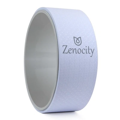 Rodillo trasero de yoga - Rueda de yoga para estiramiento y alivio del dolor de espalda - Estiramiento de espalda... Foto 1 de 4