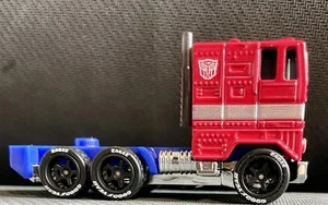 Hot Wheels Optimus Prime CUSTOM Wheel & Tire Real Riders Carded - Picture 1 of 5