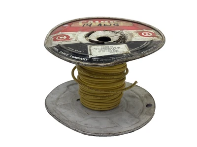 CAROL 14 AWG, 19 STRAND INSULATED COPPER WIRE #76812 600V 0.136" DIA, 25' - Image 1 of 4