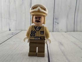 LEGO Star Wars Hoth Rebel Trooper Tan Uniform Mustache Minifigure 9509 (sw0425)