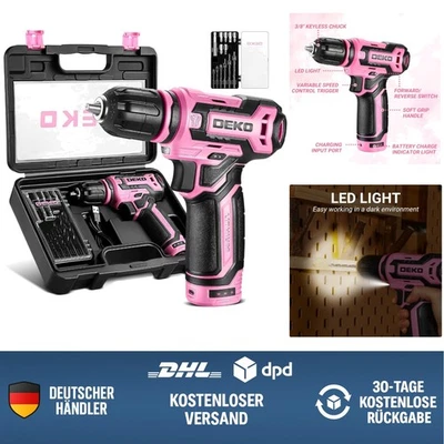 Akku Bohrschrauber Klein 12V inkl. 42 Zubehör, Schlagbohrmaschine, einhändig,... - Bild 1 von 4