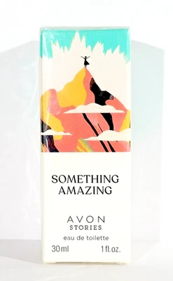 Avon Stories Something Amazing туалетная вода спрей 1 унц снят с производства ЗАПЕЧАТАННАЯ - Изображение 1 из 2