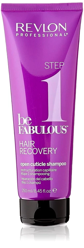 2x Revlon Be Fabulous Recovery Step 1  Cuticle Sealer Shampoo 250ml Neu (512) - Bild 1 von 1