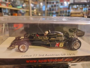 LOTUS 77 3RD AUSTRALIAN GP 1976 NILSSON  1/43 SPARK S7134 - Picture 1 of 1