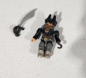 Pyrates Pirates of the Caribbean Mega Blok Minifigure Captain Brown Beard - Picture 1 of 2