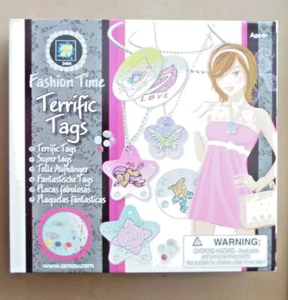 NEW IN BOX - AMAV FASHION TIME TERRIFIC TAGS KIT - MPN 2404/BX2404M - AGES 8+  - Picture 1 of 7
