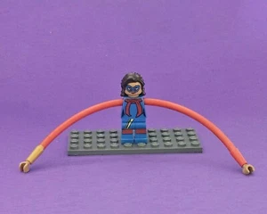 Lego Ms. Marvel Kamala Khan Minifigure Long Arms Captain Marvel Superheroes MCU - Picture 1 of 7