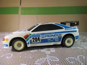 488Y Nikko 1988 Peugeot 405 Turbo 16 #204 Pioneer L 19.3 CM RC Toy Plastic - Picture 1 of 12