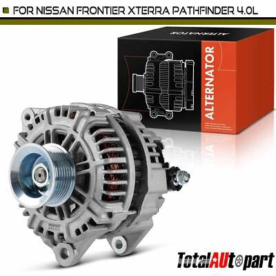 Новый генератор переменного тока для Nissan Frontier Xterra 2005-2007 110A 12V CW 7-канавочный шкив - Изображение 1 из 4