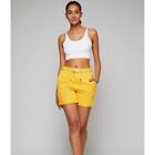 FOURLAPS Mango Orange Rush Short Pull On Comfy Relaxed Shorts Women&#39;s Size S NWT