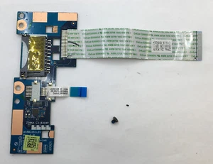 Toshiba Satellite C55-B5350 CARD READER TOUCHPAD MOUSE BUTTON BOARD with SCREW - Picture 1 of 4
