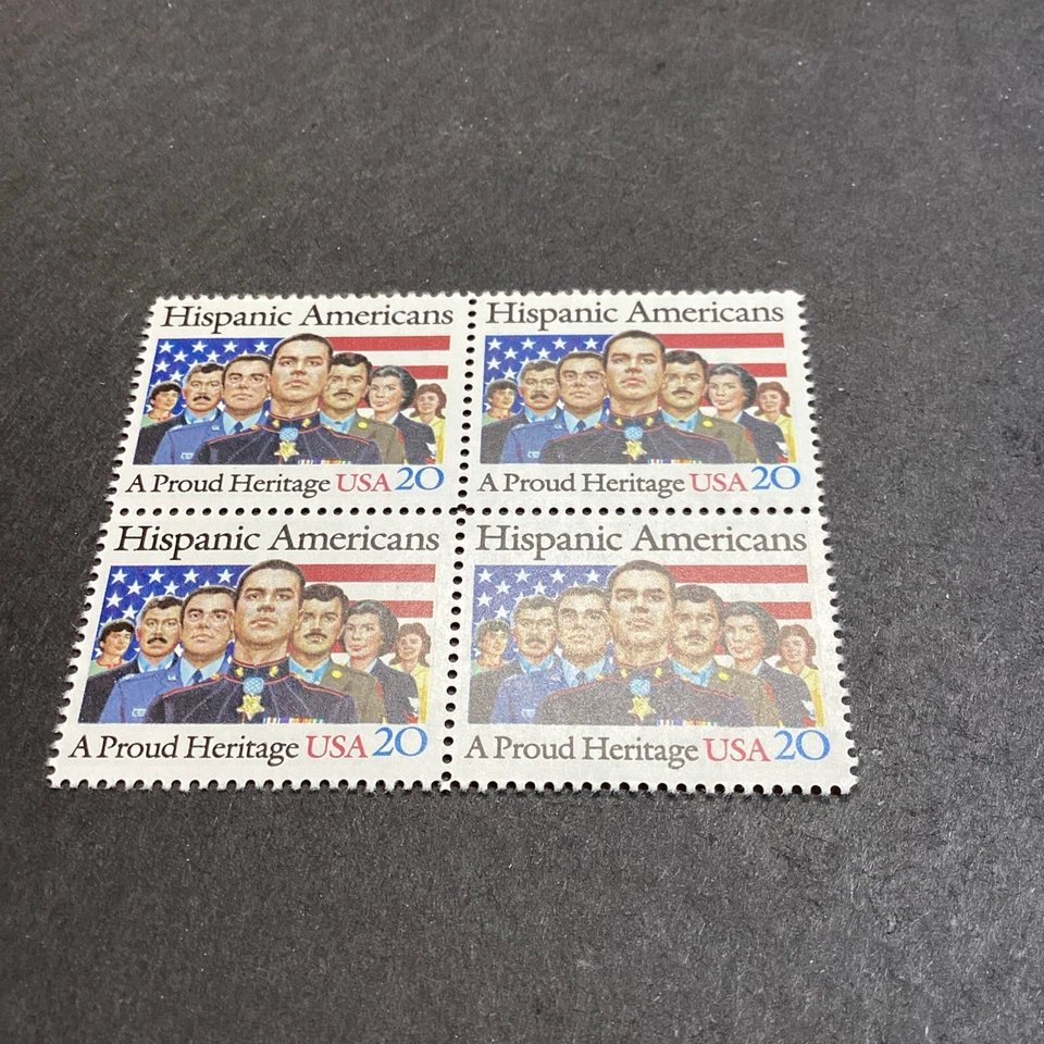 Scott #2103 Hispanic Americans Block of 4 Stamps - MNH-US - Image 1 of 1