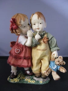 "Sweet Nothings" Hopes and Dreams Hand Crafted Hand Painted Figurine Statue - Picture 1 of 9
