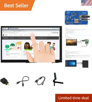 7 inch HDMI LCD 1024x600 Resolution Capacitive Touch Screen IPS Display Modul... - Image 1 of 4