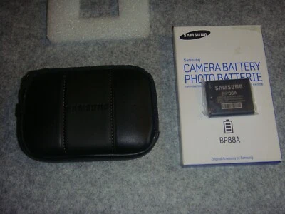 FUNDA + BATERÍA DE ION-LITIO SAMSUNG “BP88A” PARA CÁMARA DE FOTOS SAMSUNG. NUEVA - Imagen 1 de 3