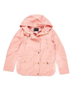 MSRP $30 Cutie's Fashion Blush Pink Utility Jacket Size XS(4) (DEFECT) - Picture 1 of 4