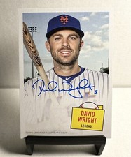 2023 Topps Archives David Wright 1957 Hit Stars Auto #57HS-DW New York Mets