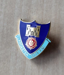 Enamel Lancaster City FC Football club logo pin badge - Picture 1 of 3
