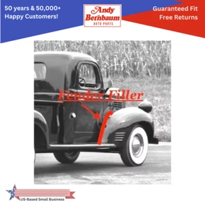 Relleno de guardabarros delantero 60 pulgadas para camioneta Dodge Plymouth 1939-1947 - Imagen 1 de 3