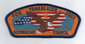 Occoneechee Council CSP, SA-18, 2003 FOS Trailblazer, Blue Brd., Mint! - Picture 1 of 1