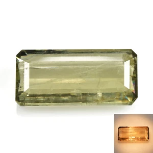 Diaspore di tacchino 9,00 Ct Ottagano 19,1 x 9,2 MM 100% Naturale Verde Oliva a Rosso - Foto 1 di 5