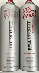 2 Pack Hold Me Tight Hairspray by Paul Mitchell 14.6 Oz Each No Caps READ BELOW - Picture 1 of 2