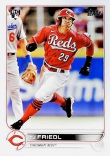 2022 Topps Series 2 #546 TJ Friedl Rookie Card RC Cincinnati Reds      FREE SHIP