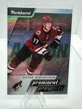 2020-21 Parkhurst Prominent Prospects Victor Soderstrom #PP23 - Arizona Coyotes