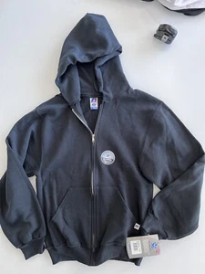 Russell Athletic Unisex Dri Power Hooded Full-Zip Sweatshirt XS NWT π - Picture 1 of 6