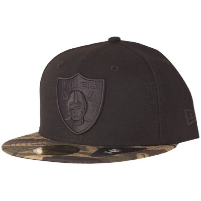 New Era 59Fifty Fitted Cap - WOOD CAMO Oakland Raiders 7 1/8
