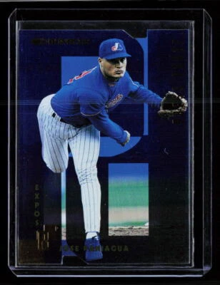 Jose Paniagua 1997 Donruss Press Proofs Gold Montreal Expos #165 1/500 - Image 1 of 2